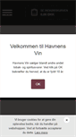 Mobile Screenshot of havnens-vin.dk